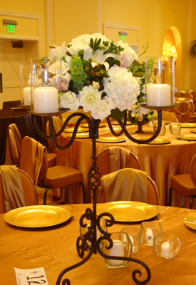 Affordable Wedding Reception Flowers