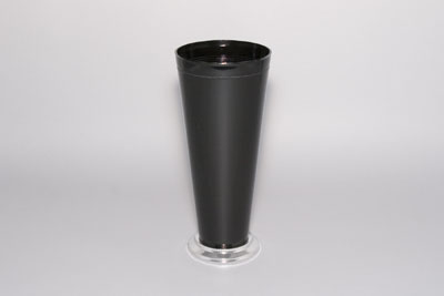10" Mint Julep Cup Vase, One Case of 12 - Black
