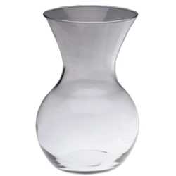 Glass Rose Vase 10"