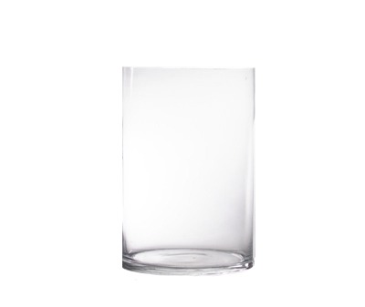 12" x 8" Glass Cylinder Vase