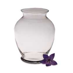 Glass Ginger Vase 7 1/4"
