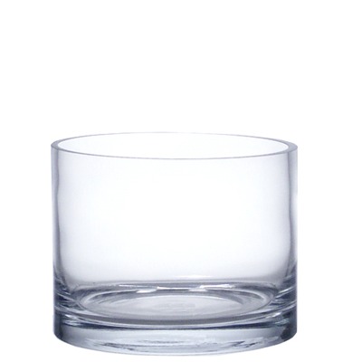 4" x 4.5" Glass Cylinder Vase