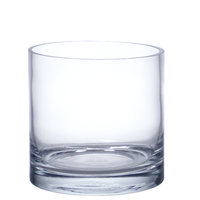 6" x 6" Glass Cylinder Vase