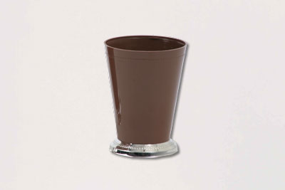 Mint Julep Cup Vase Small, One Case of 36 - Chocolate