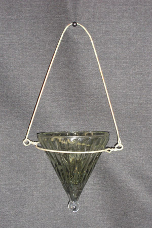 Conical Hanging Candle Holder