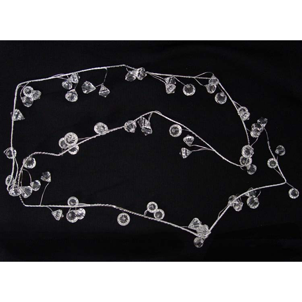 6ft. Crystal Wired String Garland