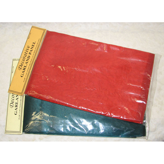 Decorative Garland Panels