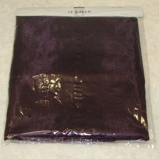 Aubergine Le Sheer Fabric