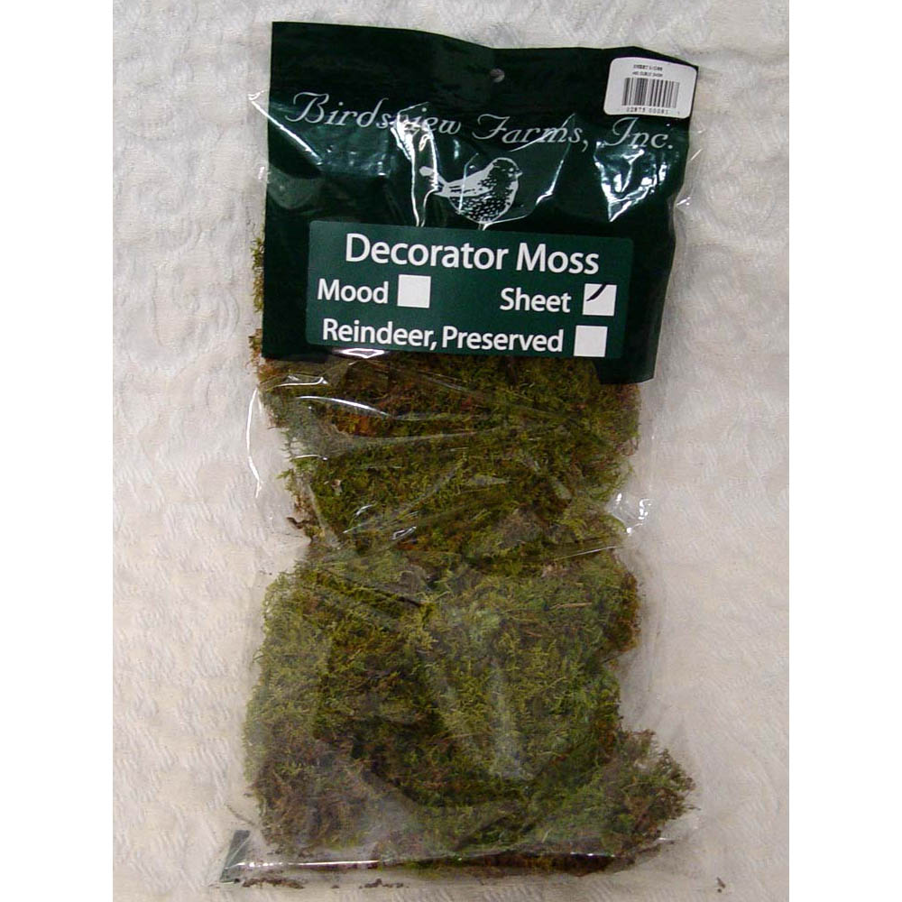 Green colored Sheet Moss Bag