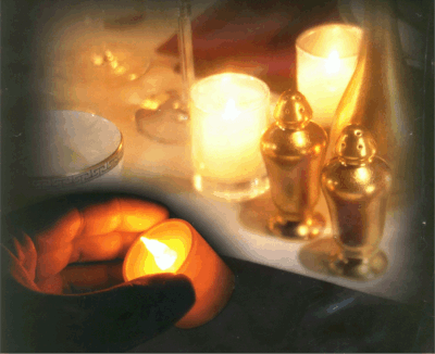 Acolyte Flickering LED Votive Candles