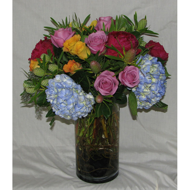 Cylinder w/ Curlywillow Wrap
