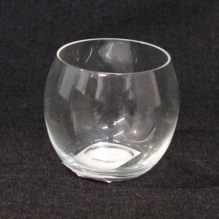 2 1/4" Roly Poly Glass Votive Holder