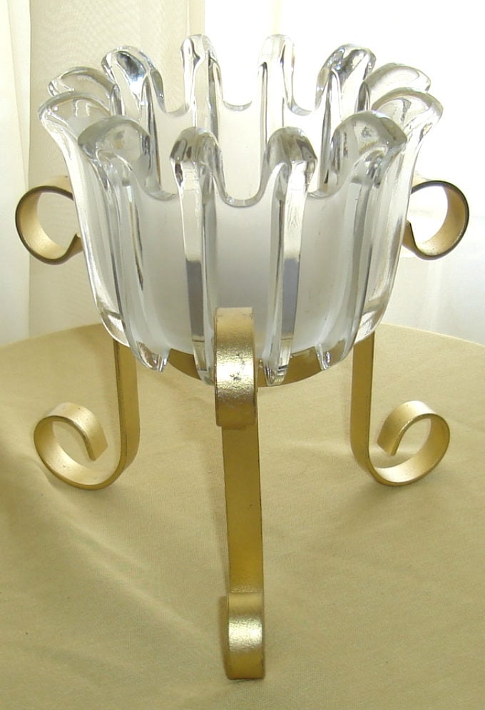 Gold Frame with Crystal on top