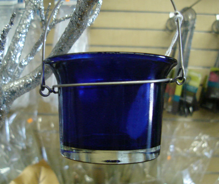 Cobalt Blue Votive Candle Holder