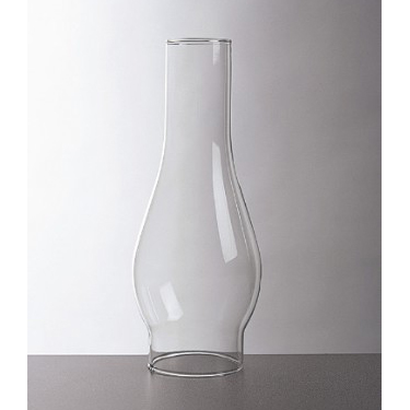 10" Glass Candle Chimney