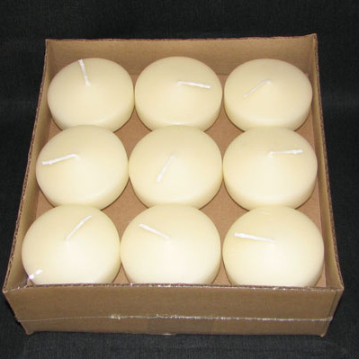 Box of 18 White 2.8" Floating