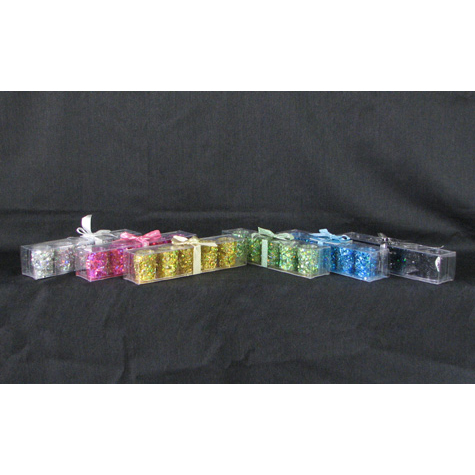Beaded Glass Votive Candles