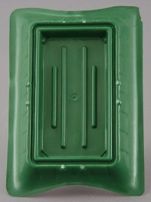 Full Block Saddle Green