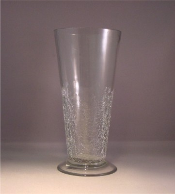 4.5" Crackle Glass Julep Cup