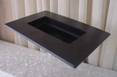 Double Large Mesa Matte Black