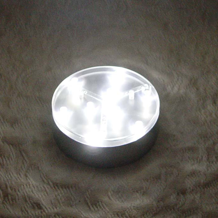 4" e-miniLuminator Centerpiece Light Base ON