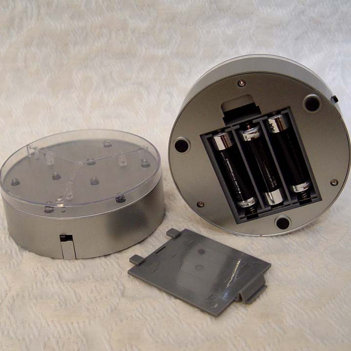 4" e-miniLuminator Centerpiece Light Bases Bottom