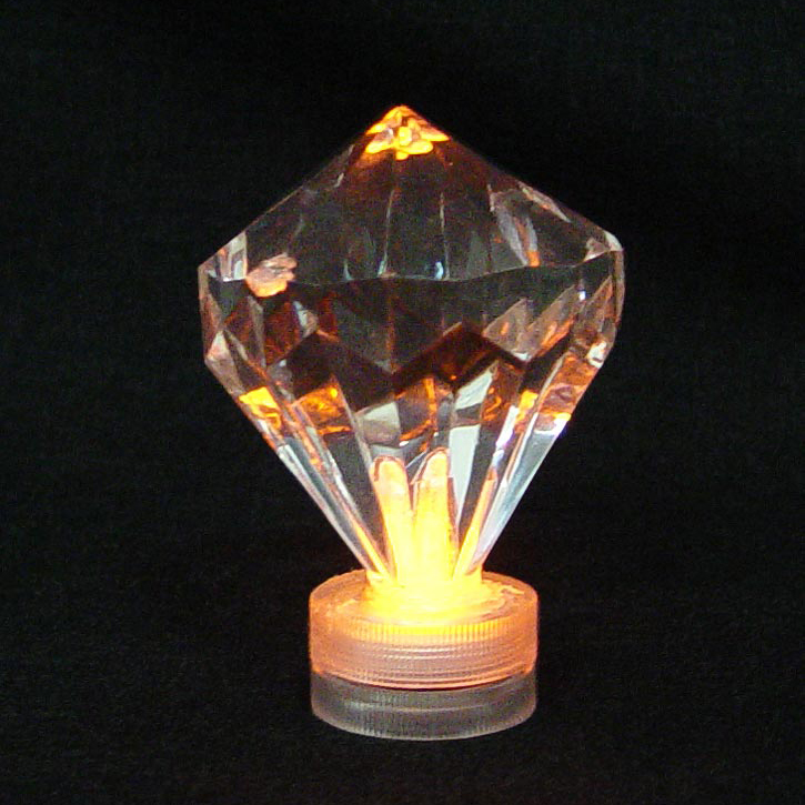 Amber Diamond Submersible LED  Lights - LED Floral Lights