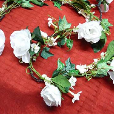 Roses String of Lights - LED Vine Lights - Event Lighting