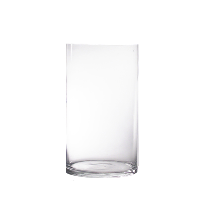 16" x 8" Glass Cylinder Vase