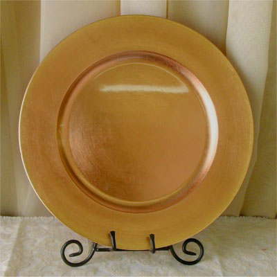 Wholesale Charger Plates $2.35 - Gold