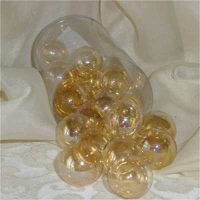 Gold Floating Glass Bubbles
