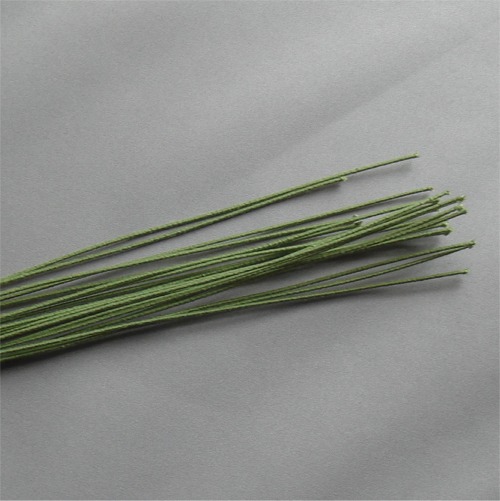 Green Cloth Stem Wire