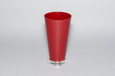 Mint Julep Cup Vase Large, One Case of 12 - Red