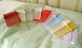 100% Polyester Organza Pouch