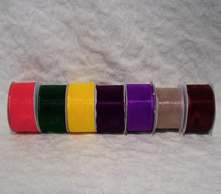 1.5" Nylon Ribbon 25 Yard Bolts
