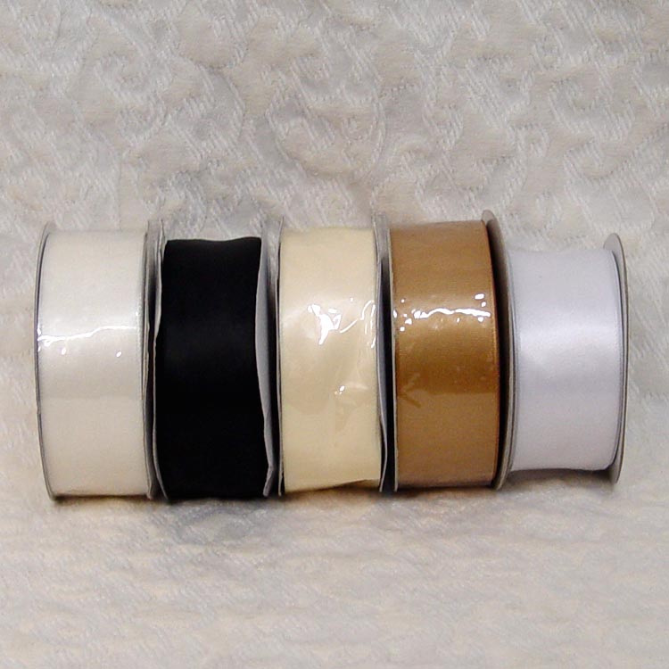 1.5" x 25Y Wired Polyester Ribbon
