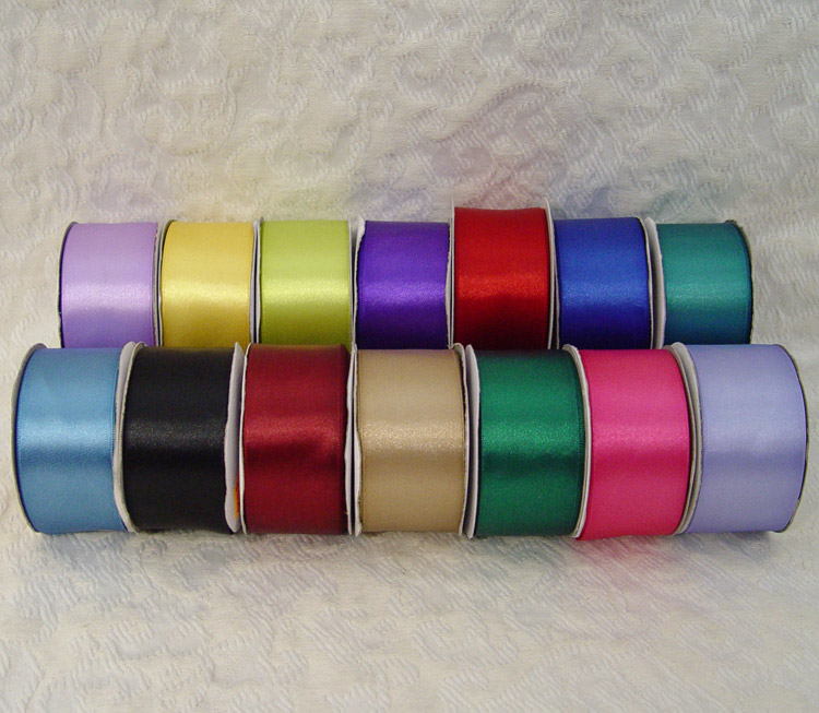 Single Faced Satin Ribbon 1.5in x 25 yards