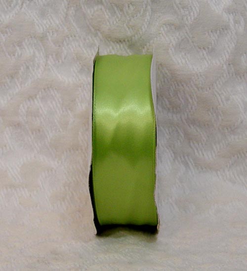 Apple Green Single Face Ribbon