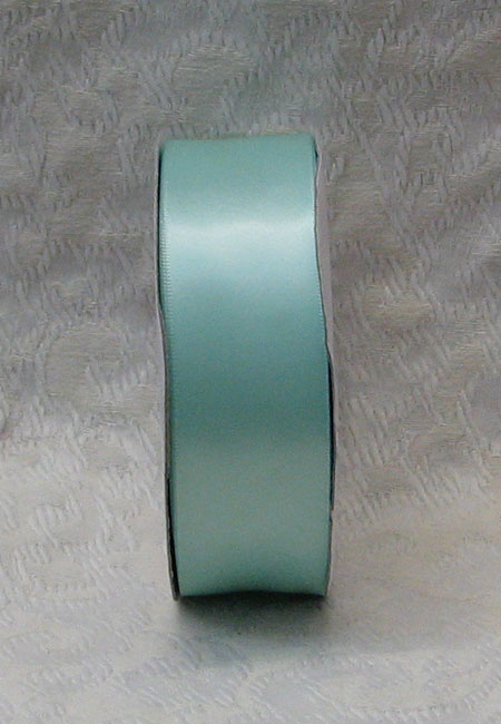 Aqua Blue Single Face Ribbon