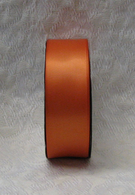 Orange Single Faced Ribbon
