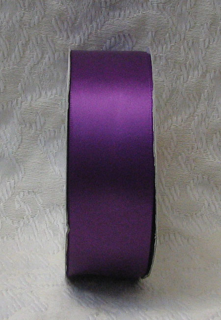 Purple Single Face Ribbon