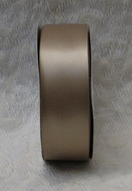 Toffee Single Face Ribbon