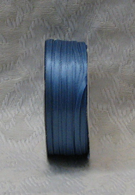 Antique Blue Double Face Ribbon