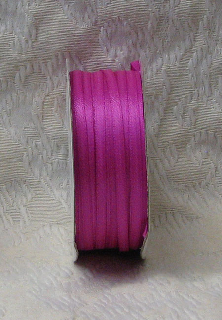 Fuschia Double Face Ribbon