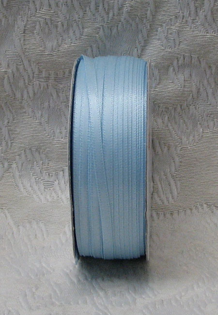 Lt. Blue Double Face Ribbon