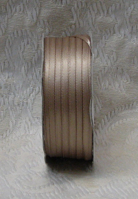 Toffee Double Face Polyester Ribbon