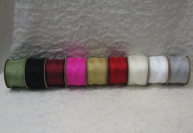 Deluxe Wired Sparkle Ribbon #40 2.5"