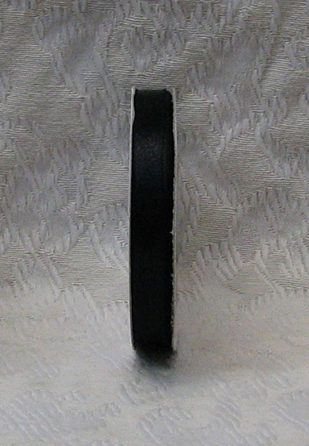 Black Single Face Ribbon