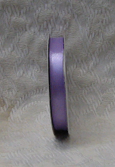 Lavender Single Face Satin Ribbon