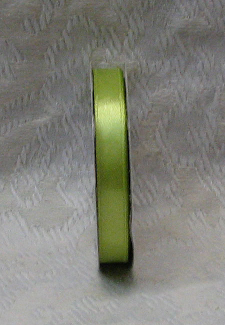 Lime Green Single Face Satin Ribbon